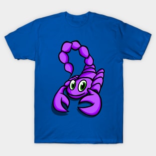 Happy Purple Scorpion T-Shirt